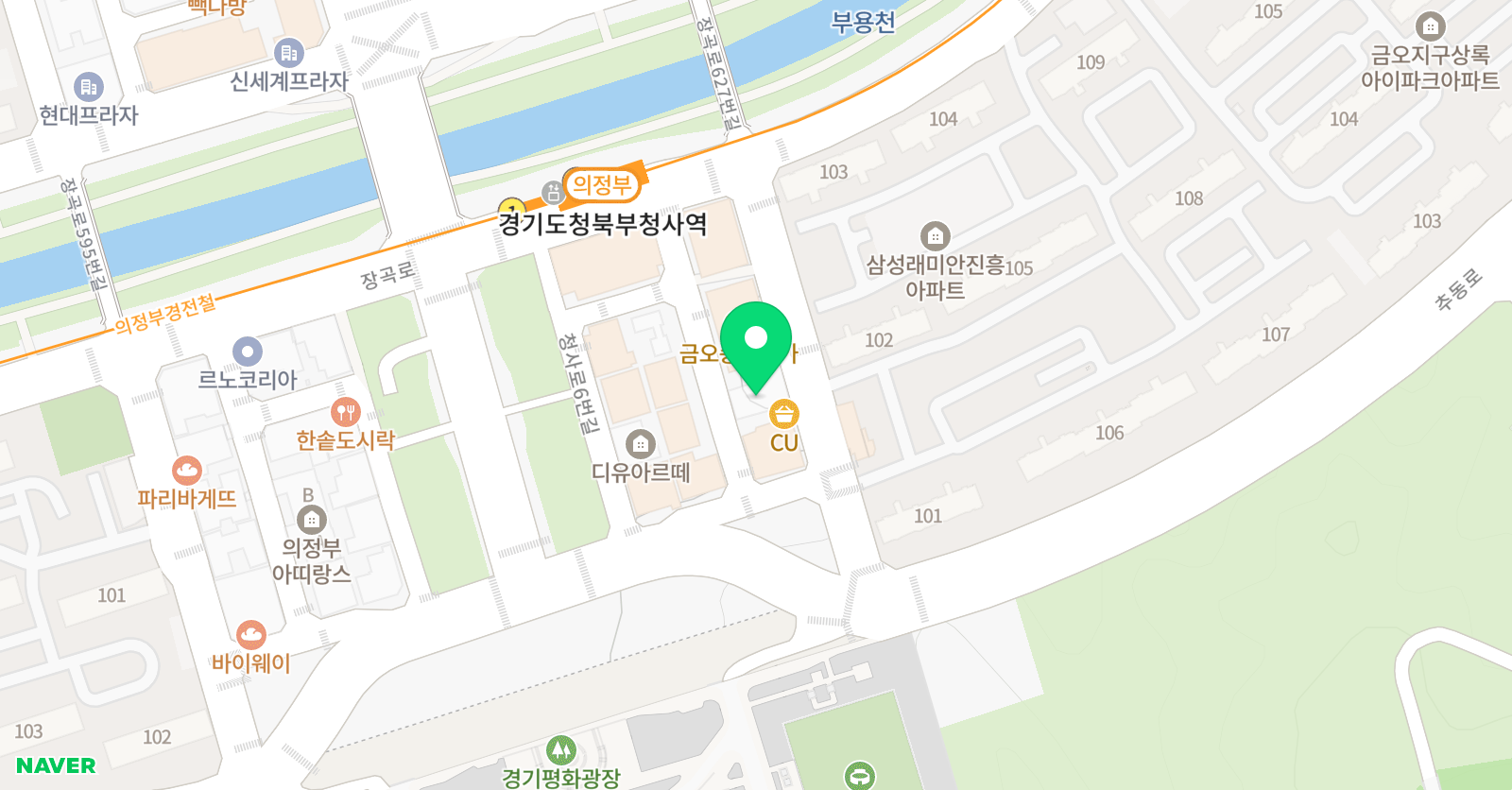 달콤한키즈 피아노음악학원 위치