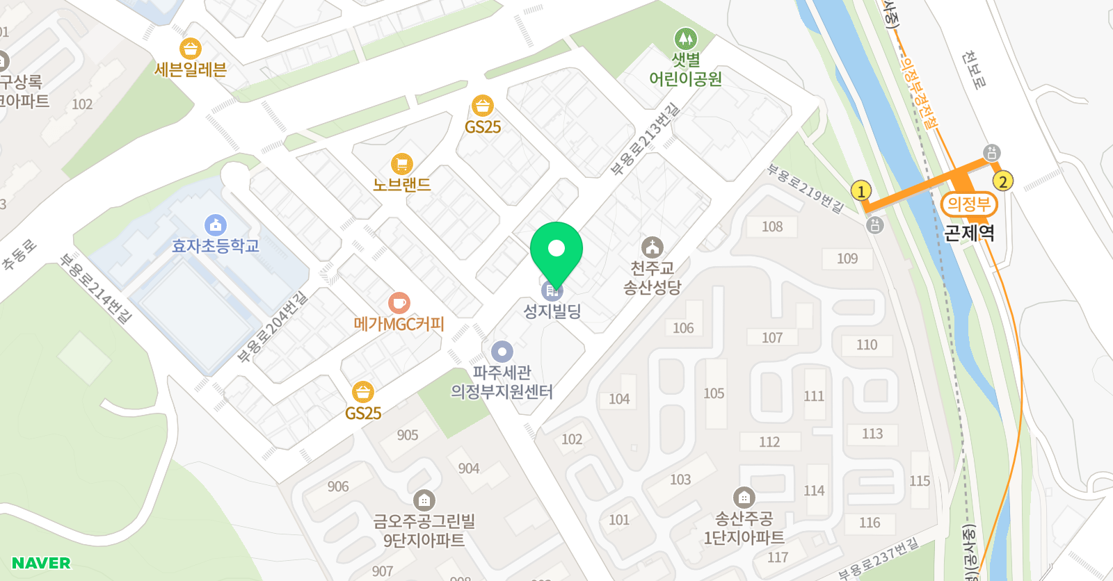 래희 태권도 위치