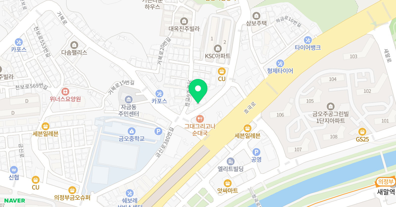 모먼트풋볼클럽 위치