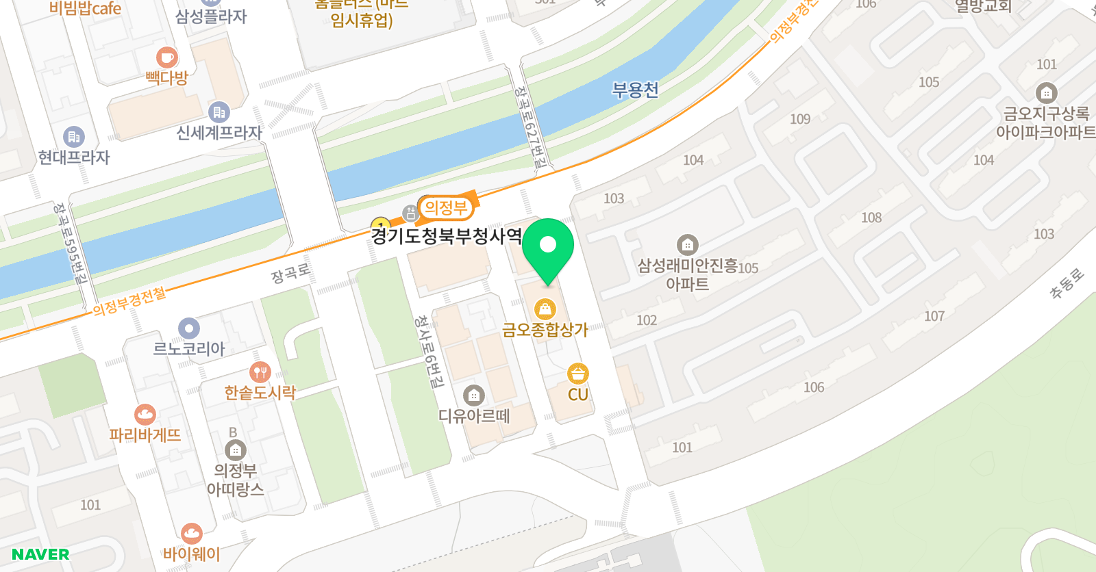 루 미술학원 위치