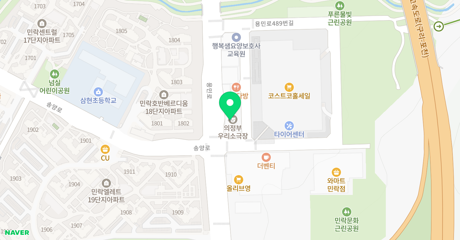 미지 수학 위치