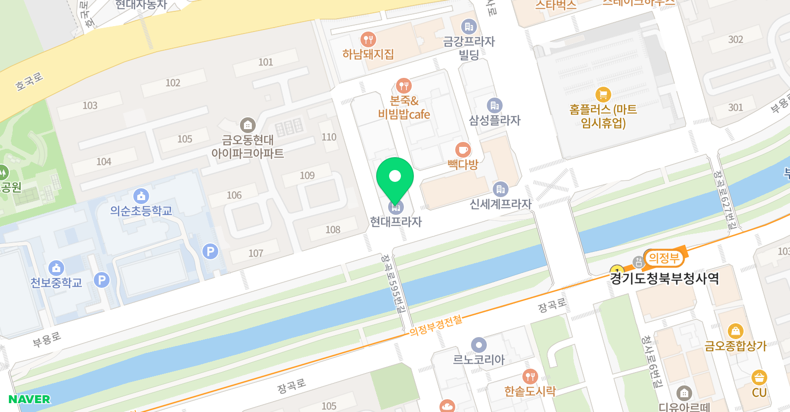 세인트존스 영어학원 위치