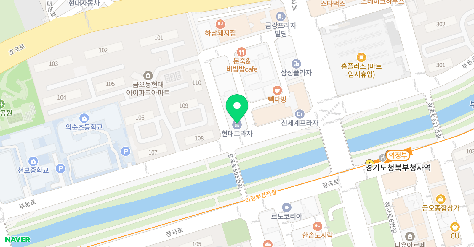 김우성 영어학원 위치