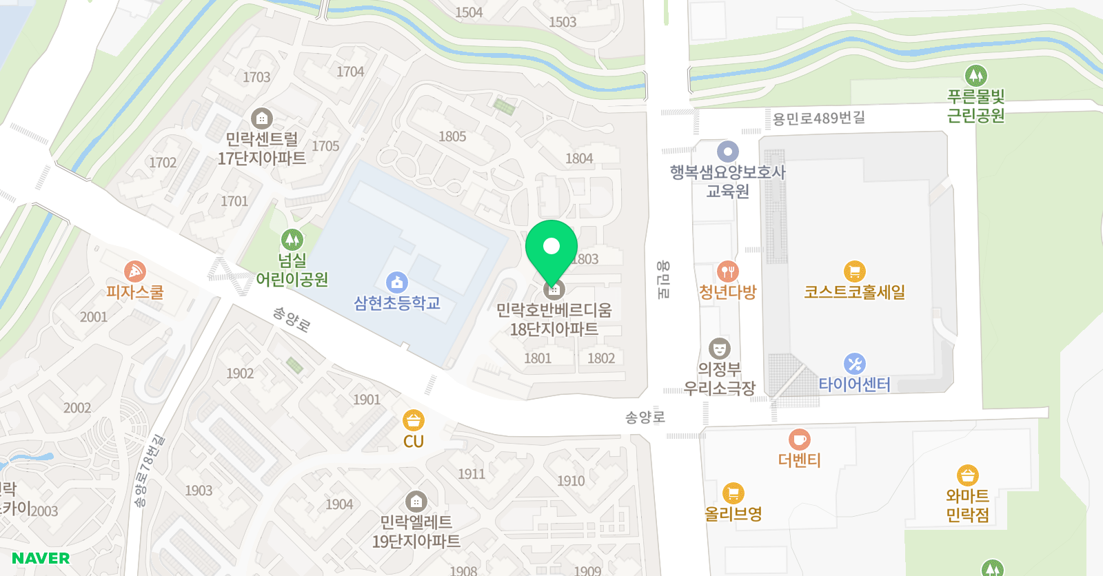 지금여기 피아노음악학원 위치