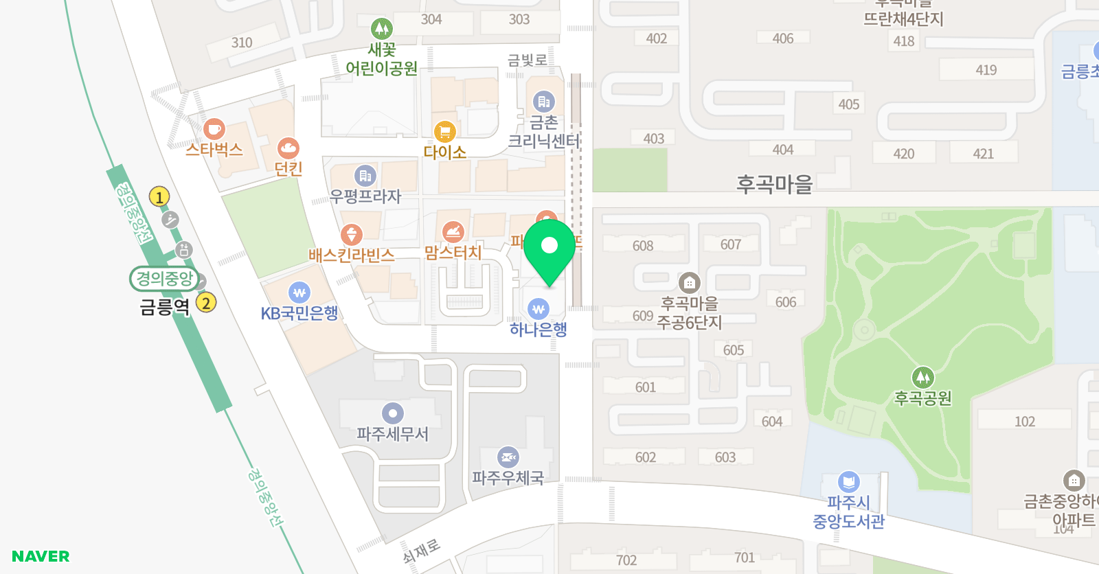 파주 일본어학원 위치