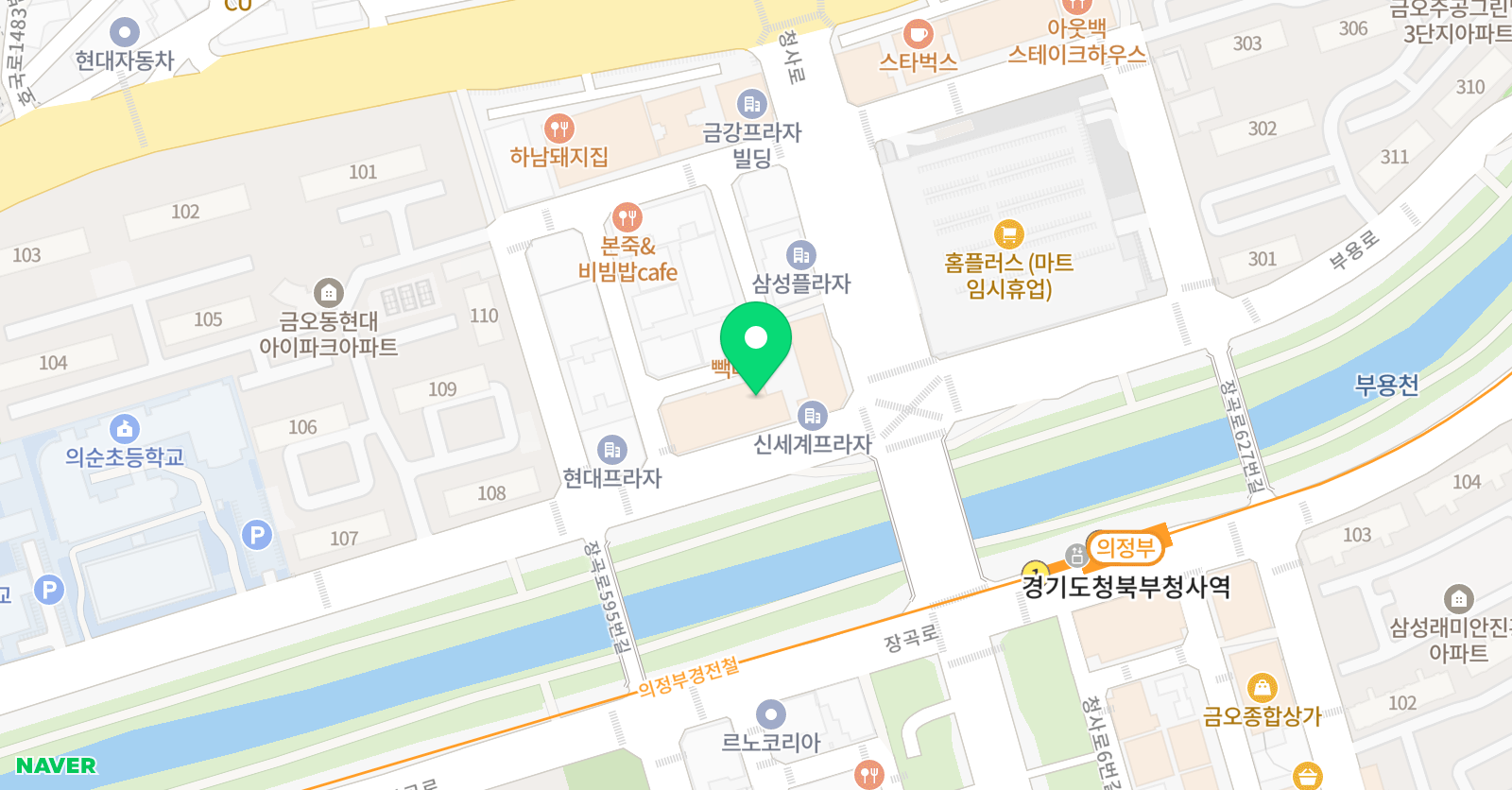 필 수학전문학원 위치