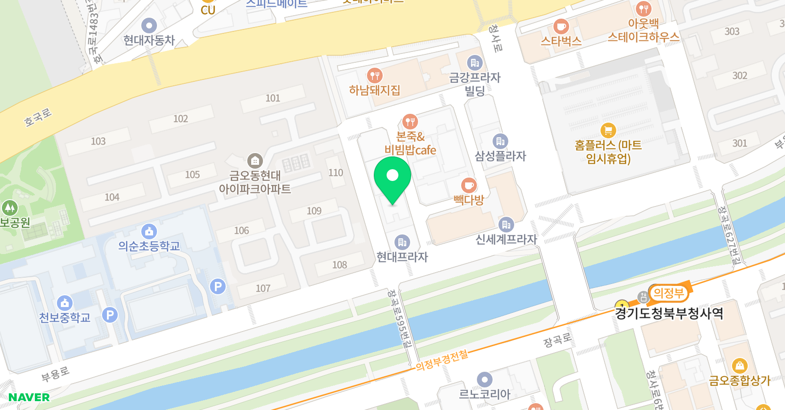 이스턴 영어 위치