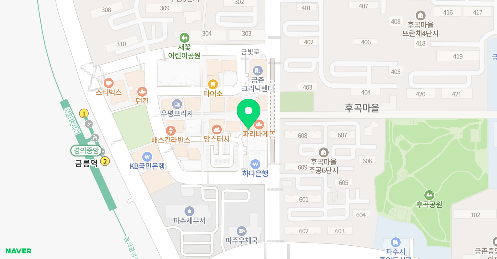 TOP 실용음악학원 위치