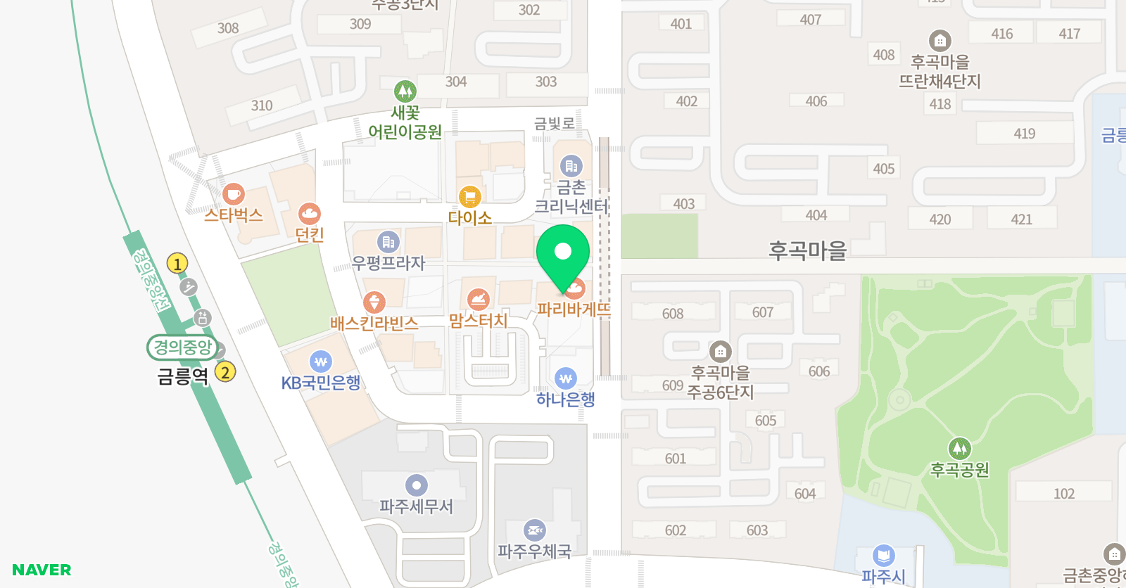 하음 음악학원 위치
