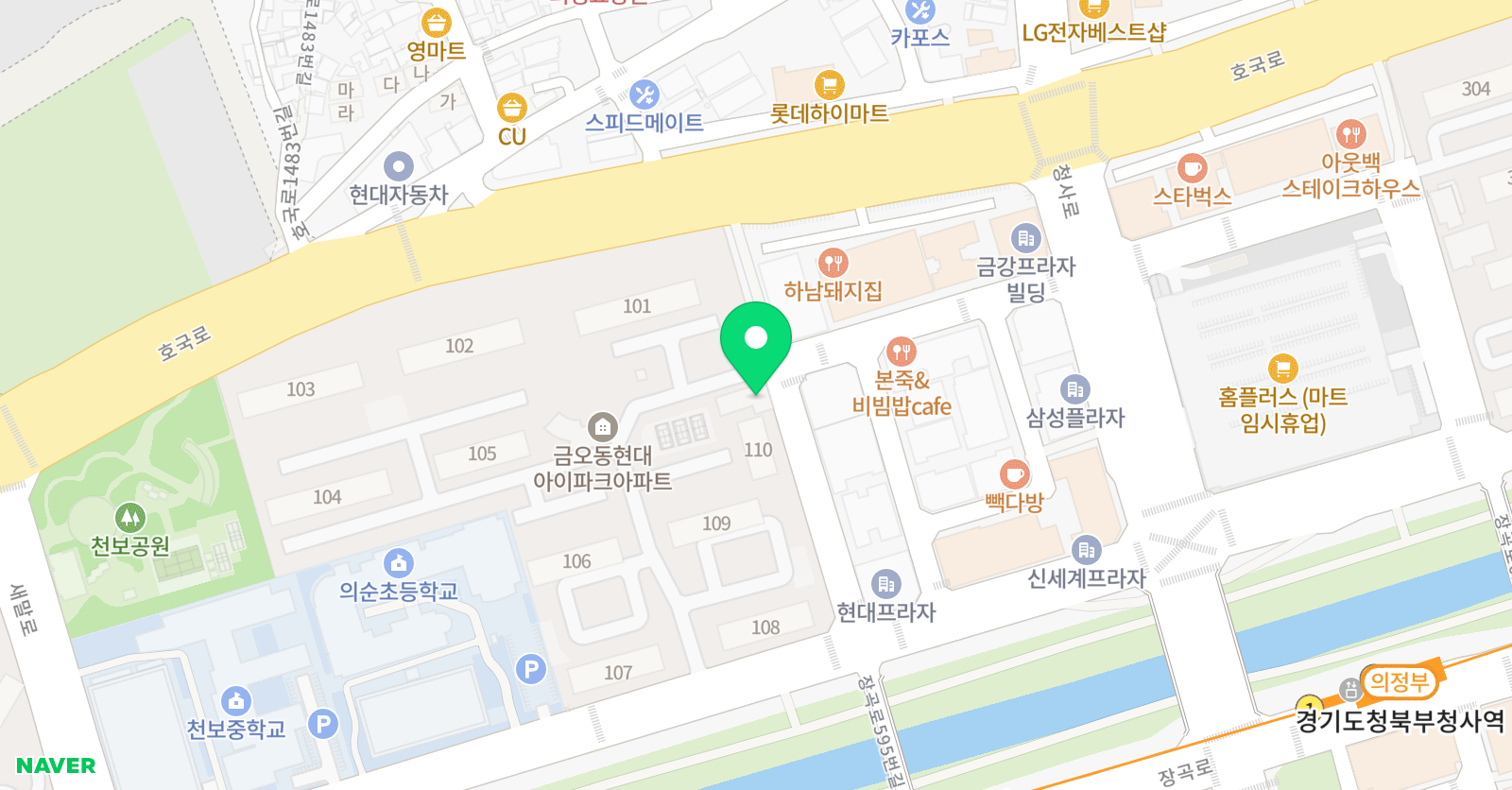 아뜰리에팔레트 미술교습소 위치