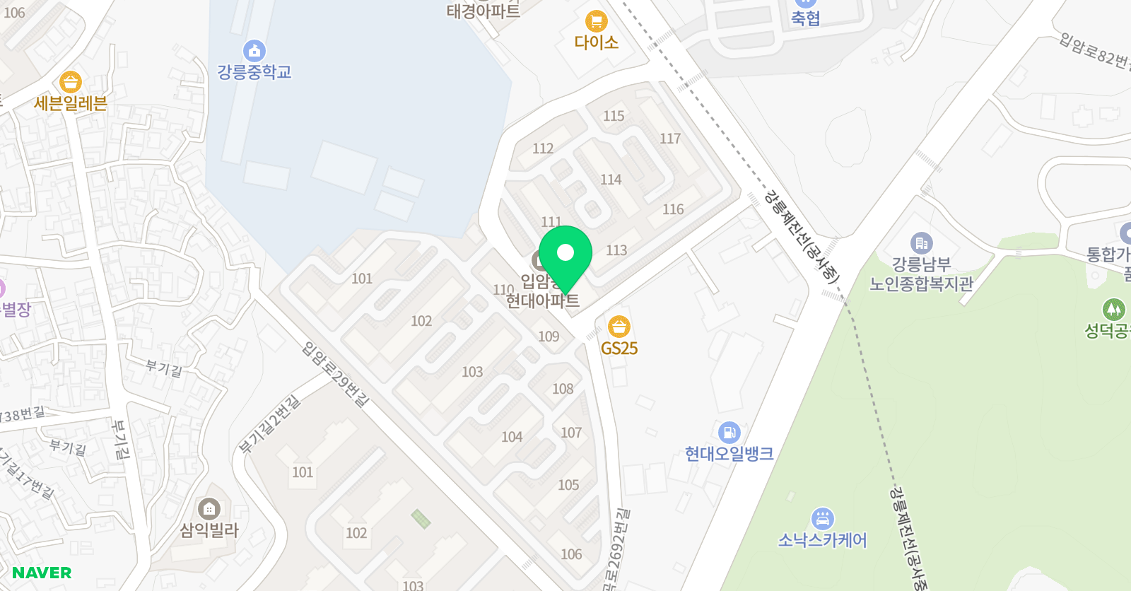 글샘 국어논술교습소 위치