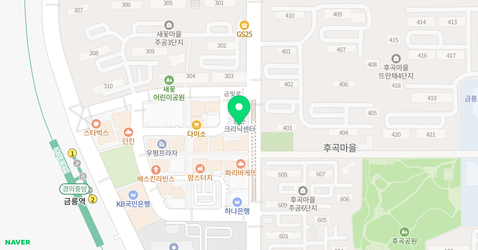 E프라임 영어학원 위치
