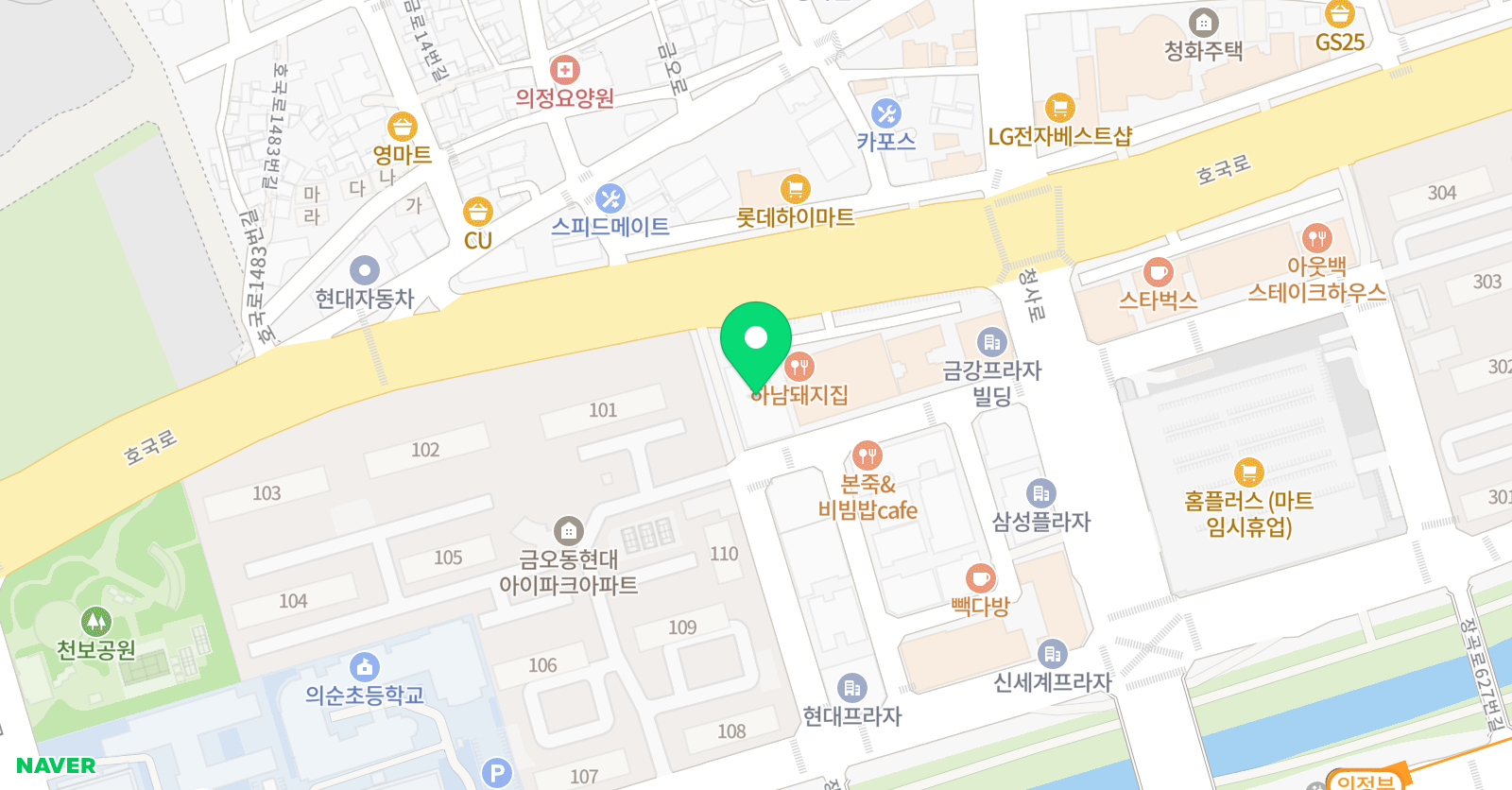수학에미친사람들 의정부관 위치