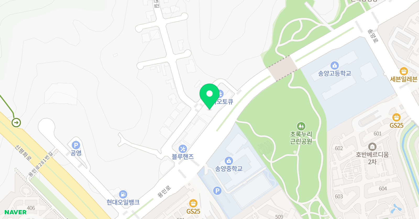 나봄 피아노학원 위치