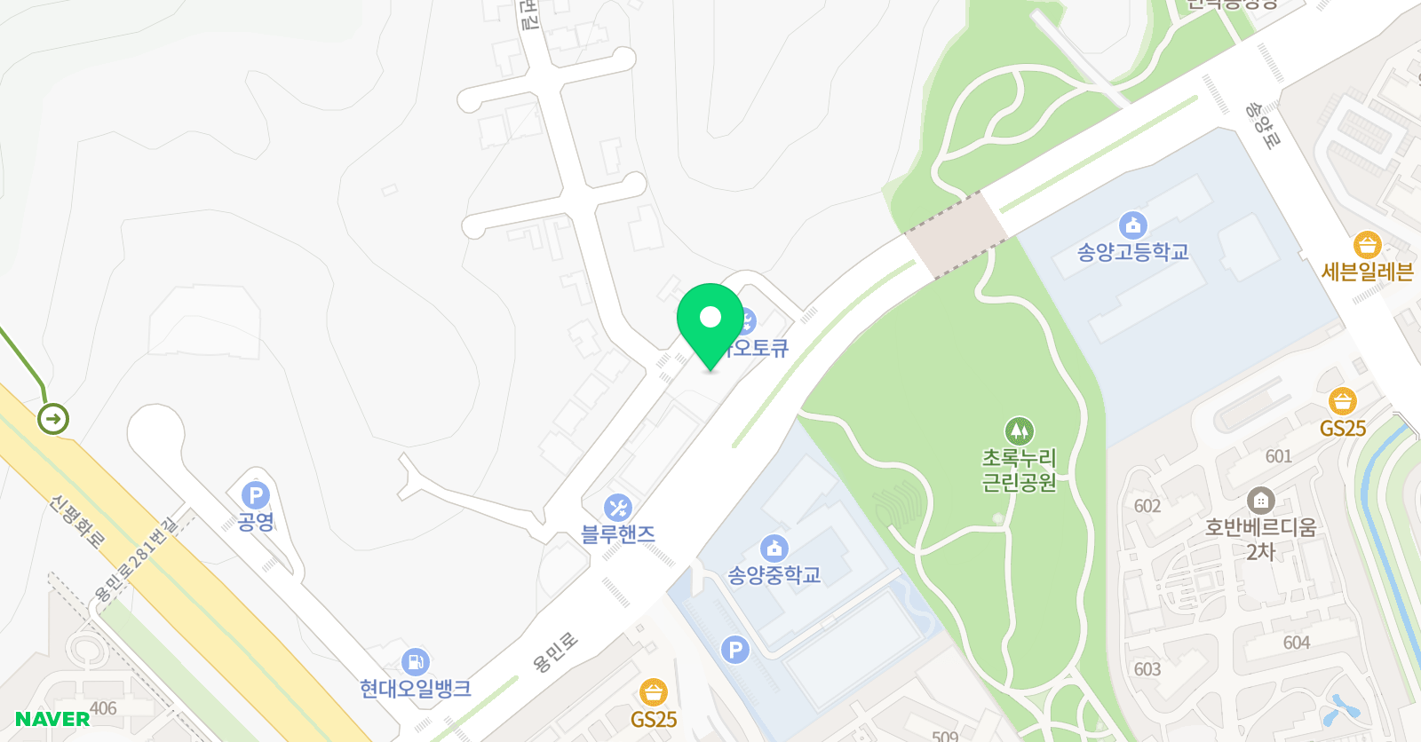 맨투맨학원 민락캠퍼스 위치