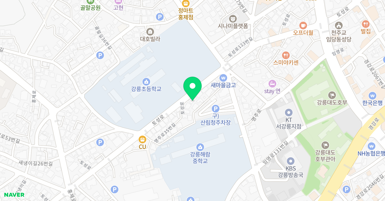해든 공부방 위치
