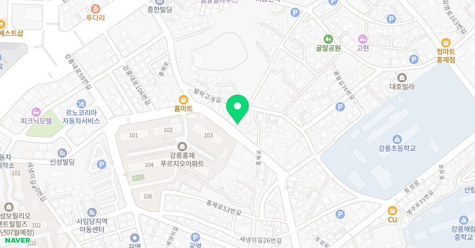 마루화실 미술교습소 위치