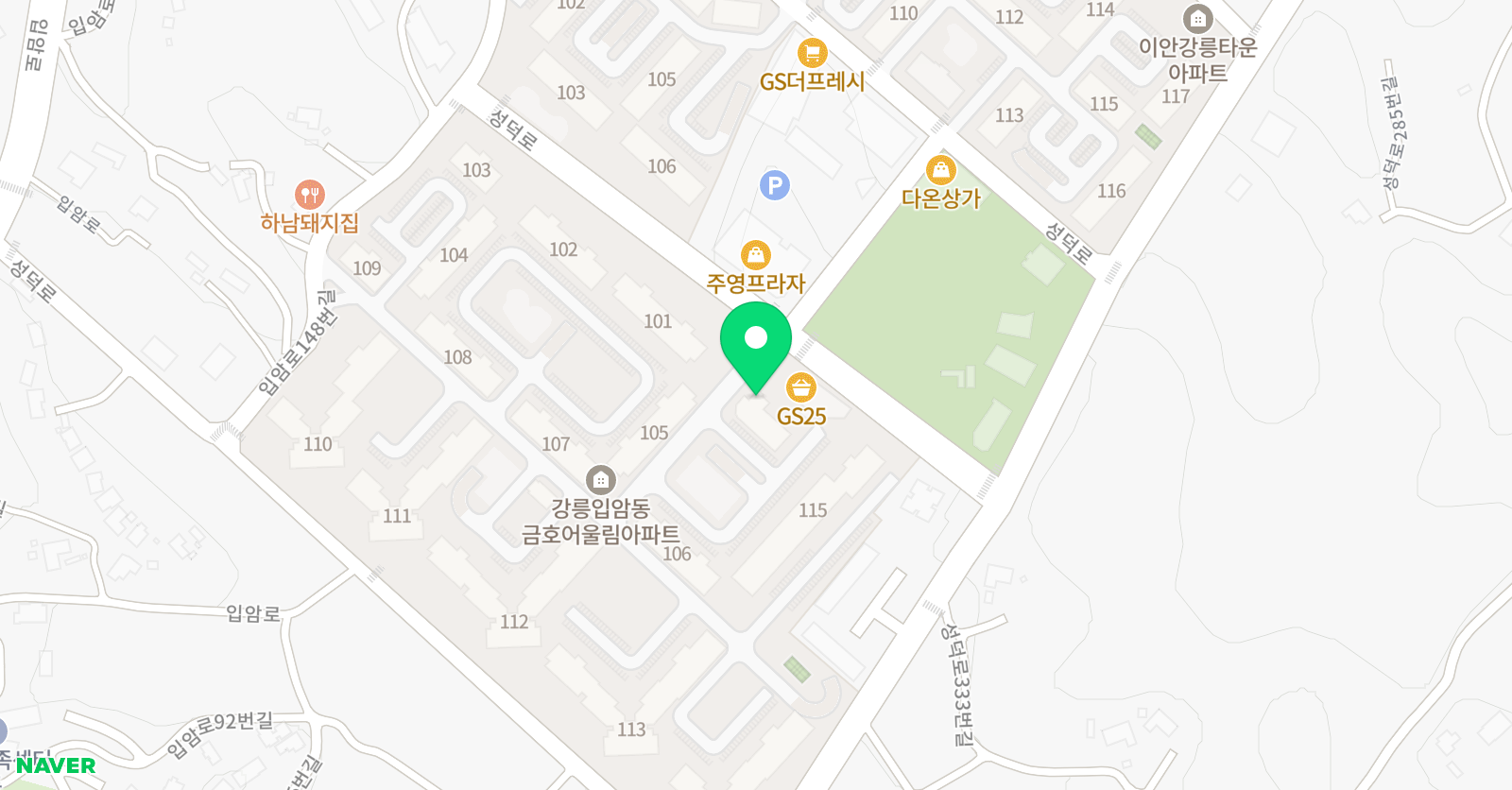 EMS 수학과학학원 위치