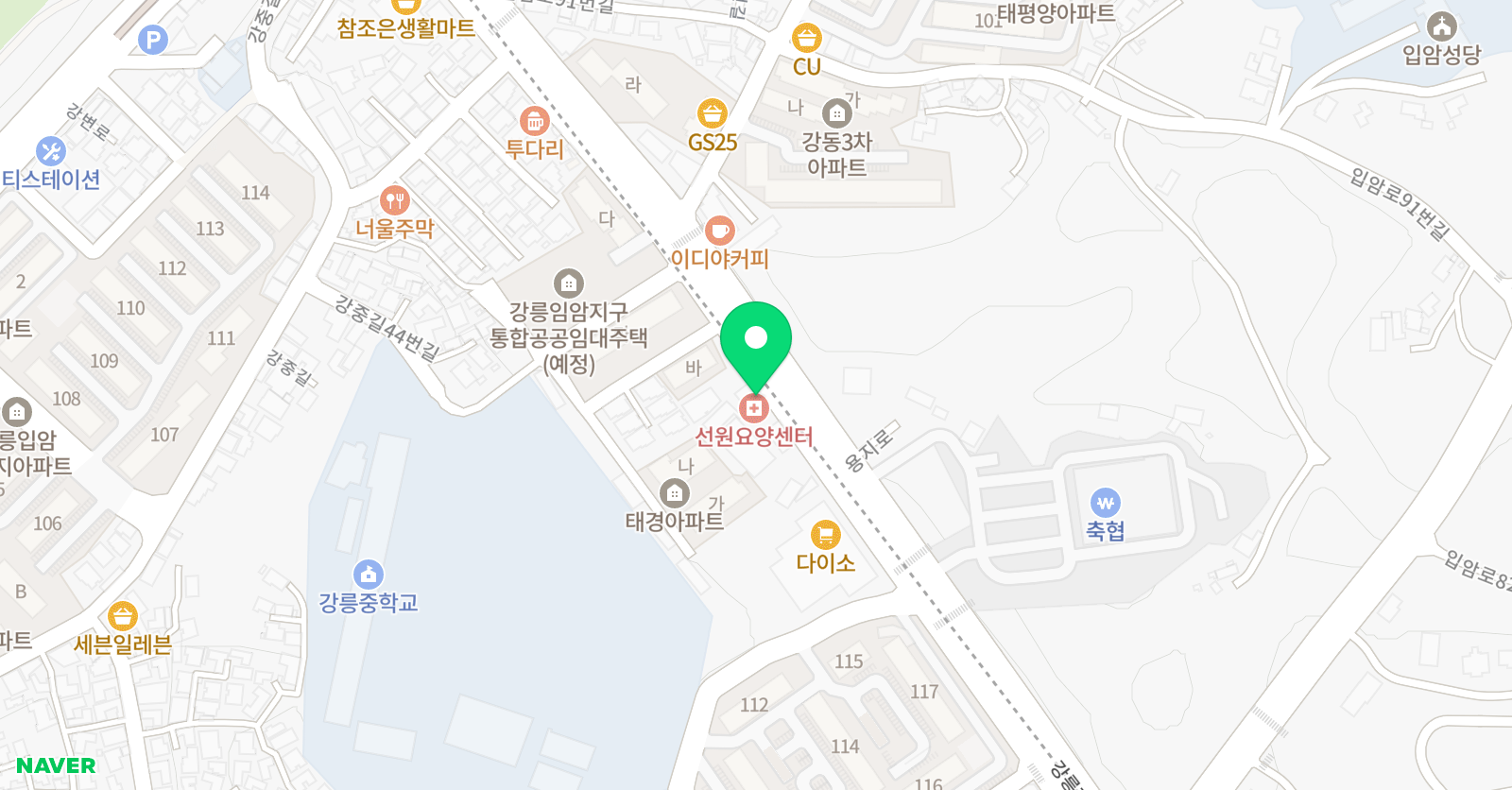 스마트쎈 수학학원 위치