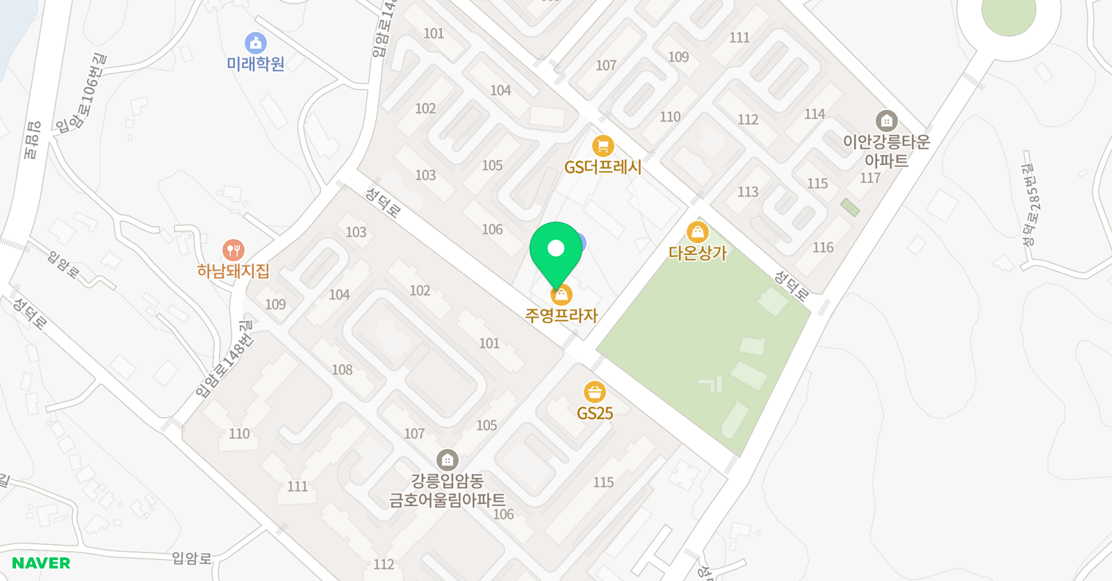 상상톡톡 미술교습소 위치