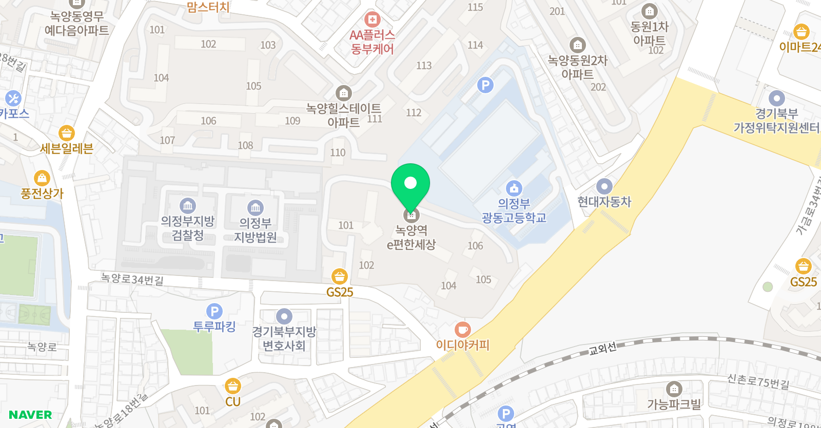 메이샘의 영어원서공부방 위치
