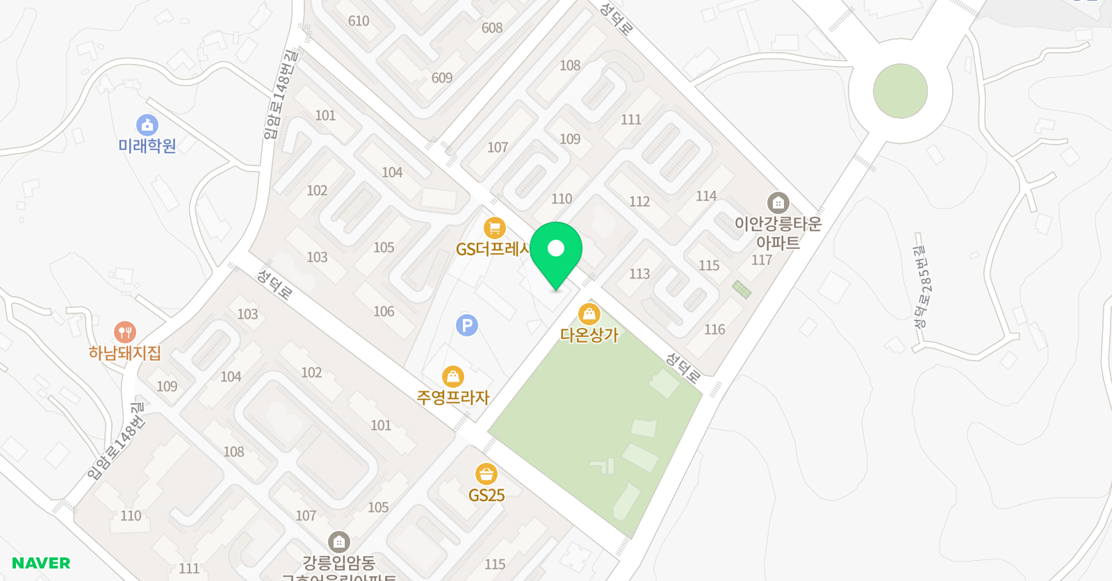 남궁 플릇전문학원 위치