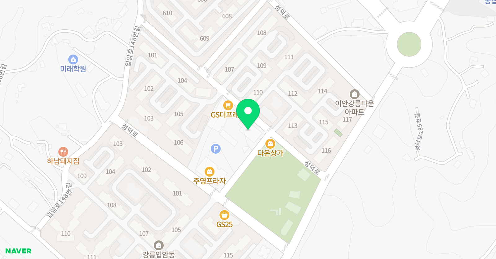 에이펙스 잉글리쉬 위치
