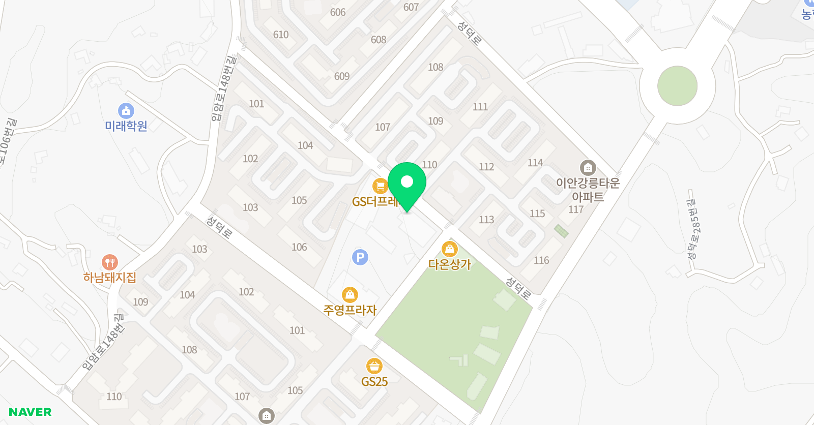 삼성영어 중앙교실 위치