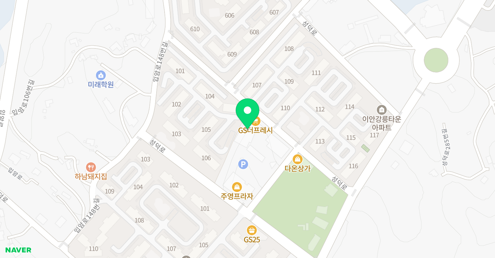 라이프 영어학원 위치