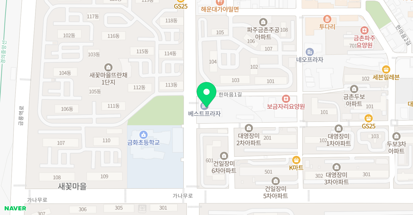 JY아카데미 위치