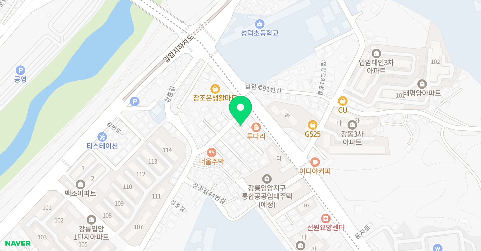 매쓰헬퍼 학원 위치