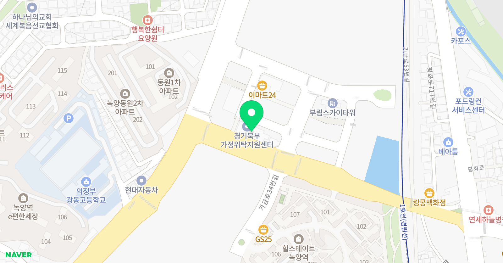 맥 학원영수전문학원 위치
