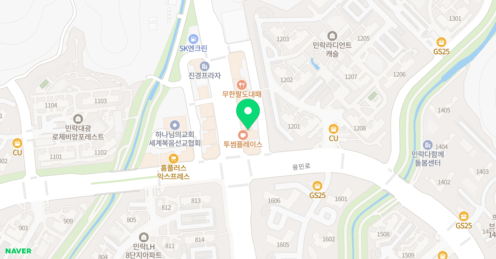 매쓰코드 수학학원 위치