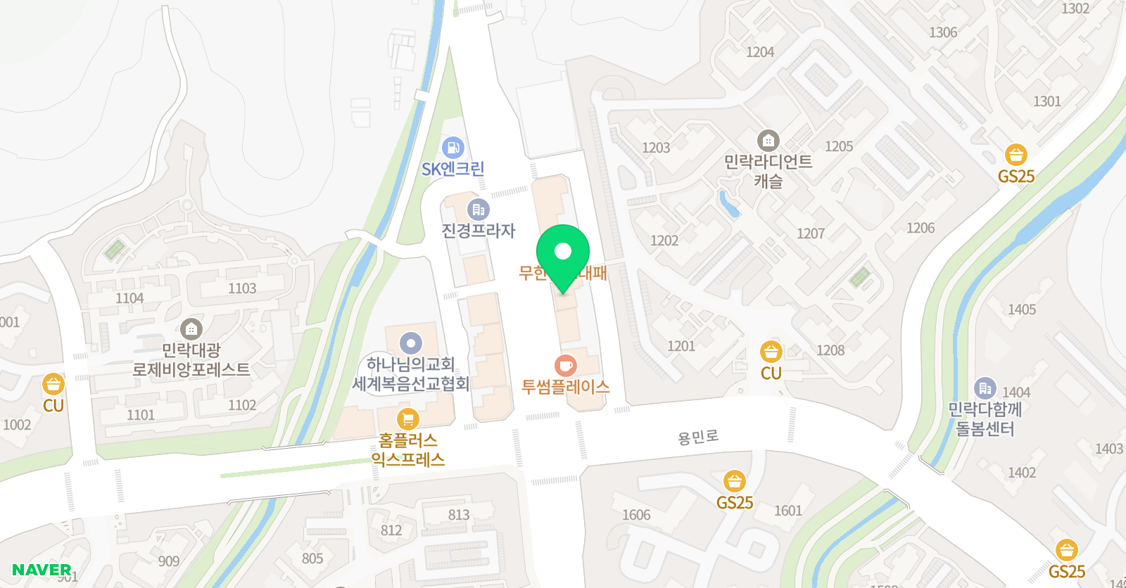 베스트아이 스포츠클럽 위치
