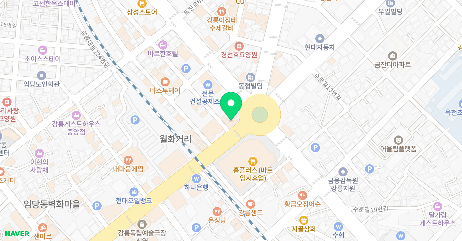 수학사랑 주니어학원 위치