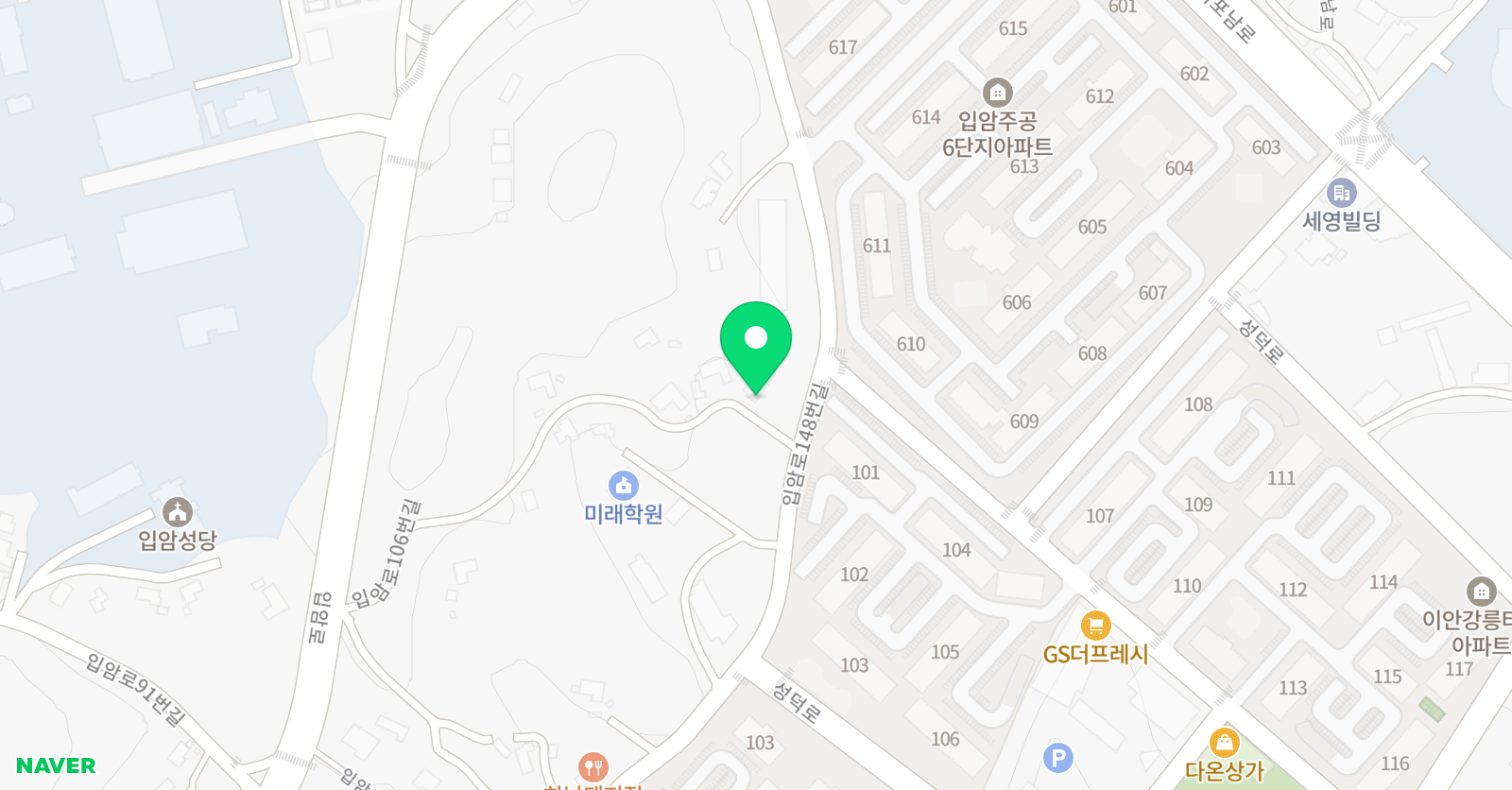 한우리독서토론논술 강릉입암독서문화원 위치
