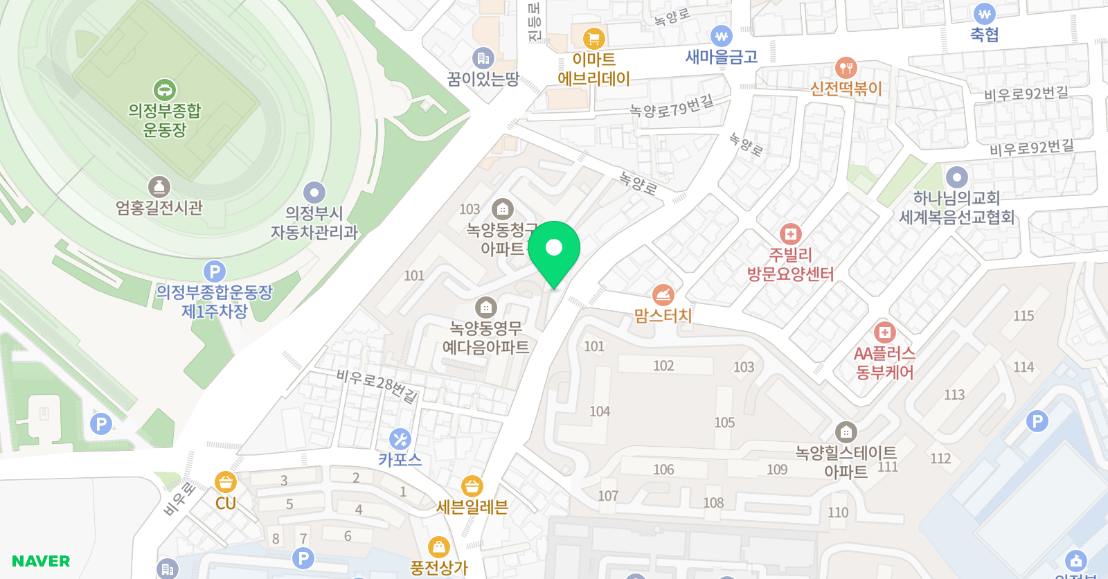 피아노플러스 두드림음악학원 위치