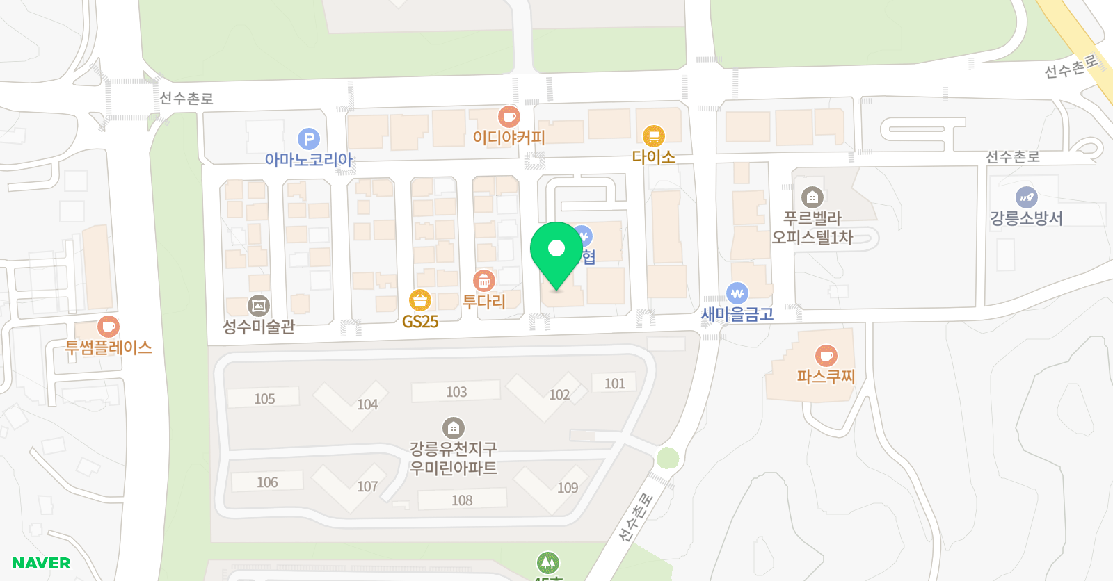 WE대한 학원 위치