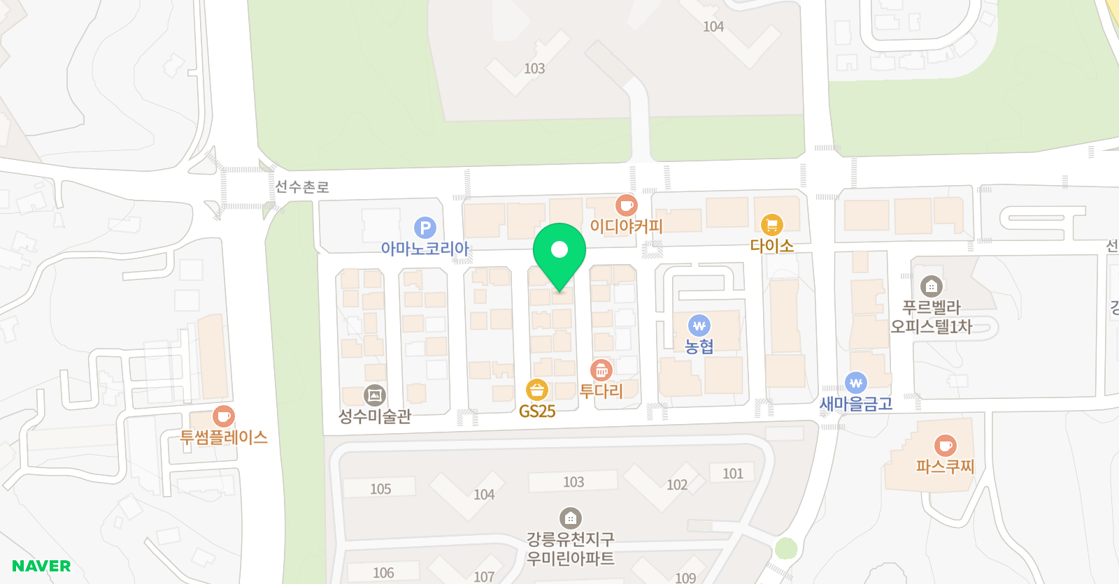 플레이팩토 지니쌤 위치