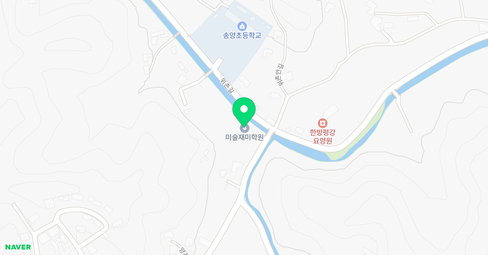 미술재미 강릉학원 위치
