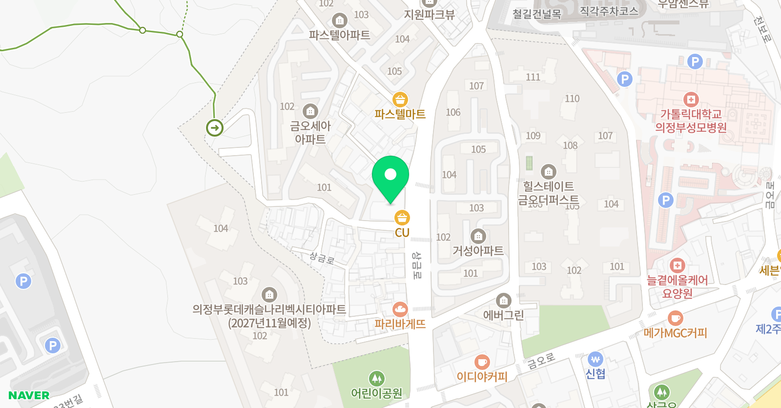 MTA 태권도 의정부금오점 위치