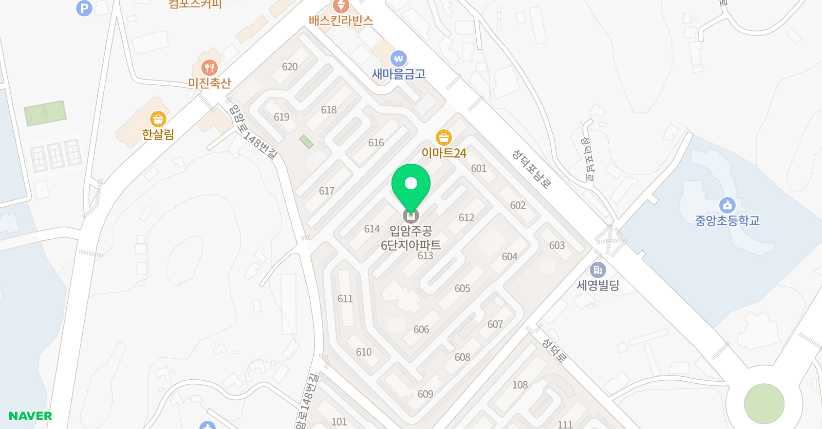 푸르넷공부방 현진스터디점 위치