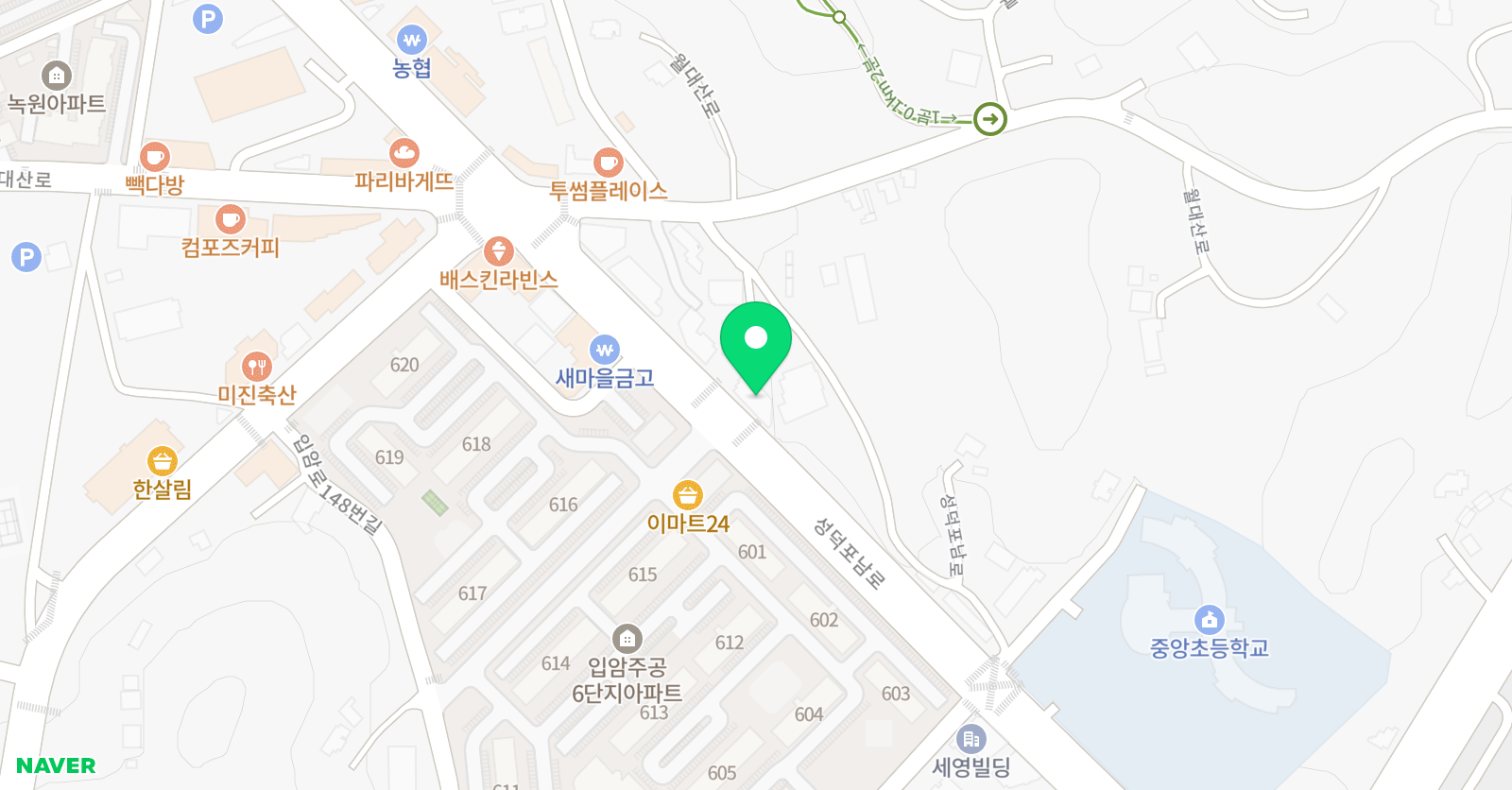현대 태권도장 위치