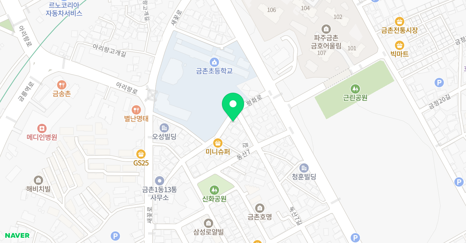 올백 수학영어중국어 위치