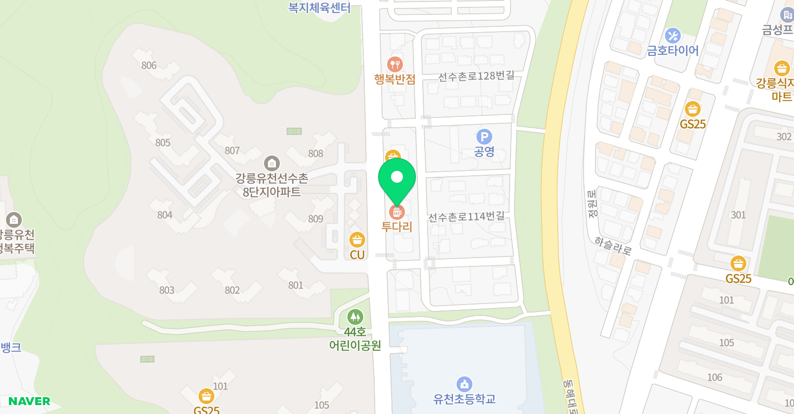 엘리나발레스튜디오 위치