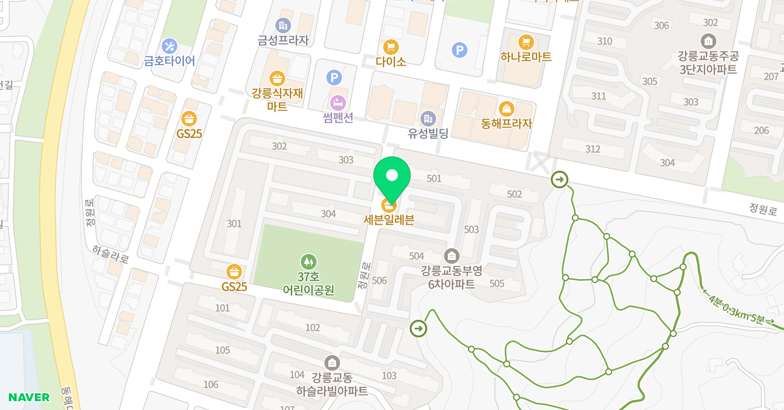 지니드로잉 미술학원 위치