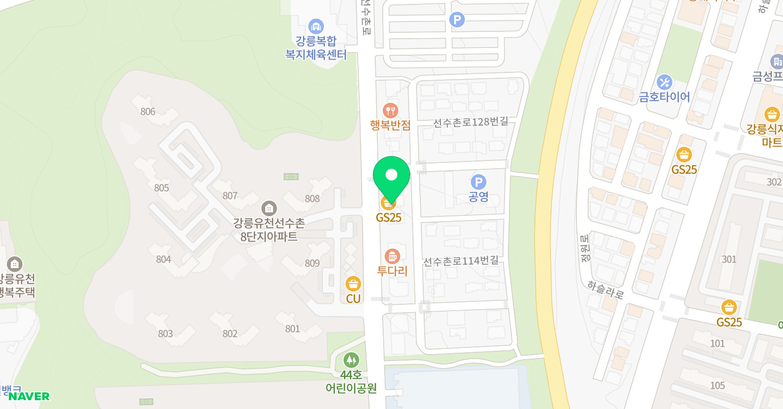 고쌤's드로잉숲 미술학원 위치