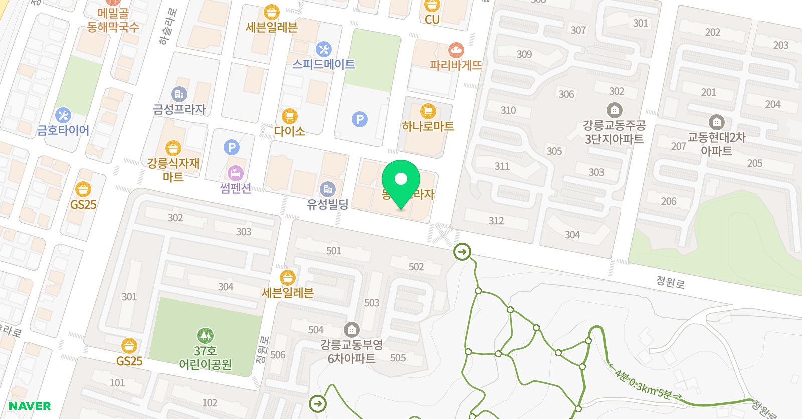 웰이스턴 영어수학학원 위치