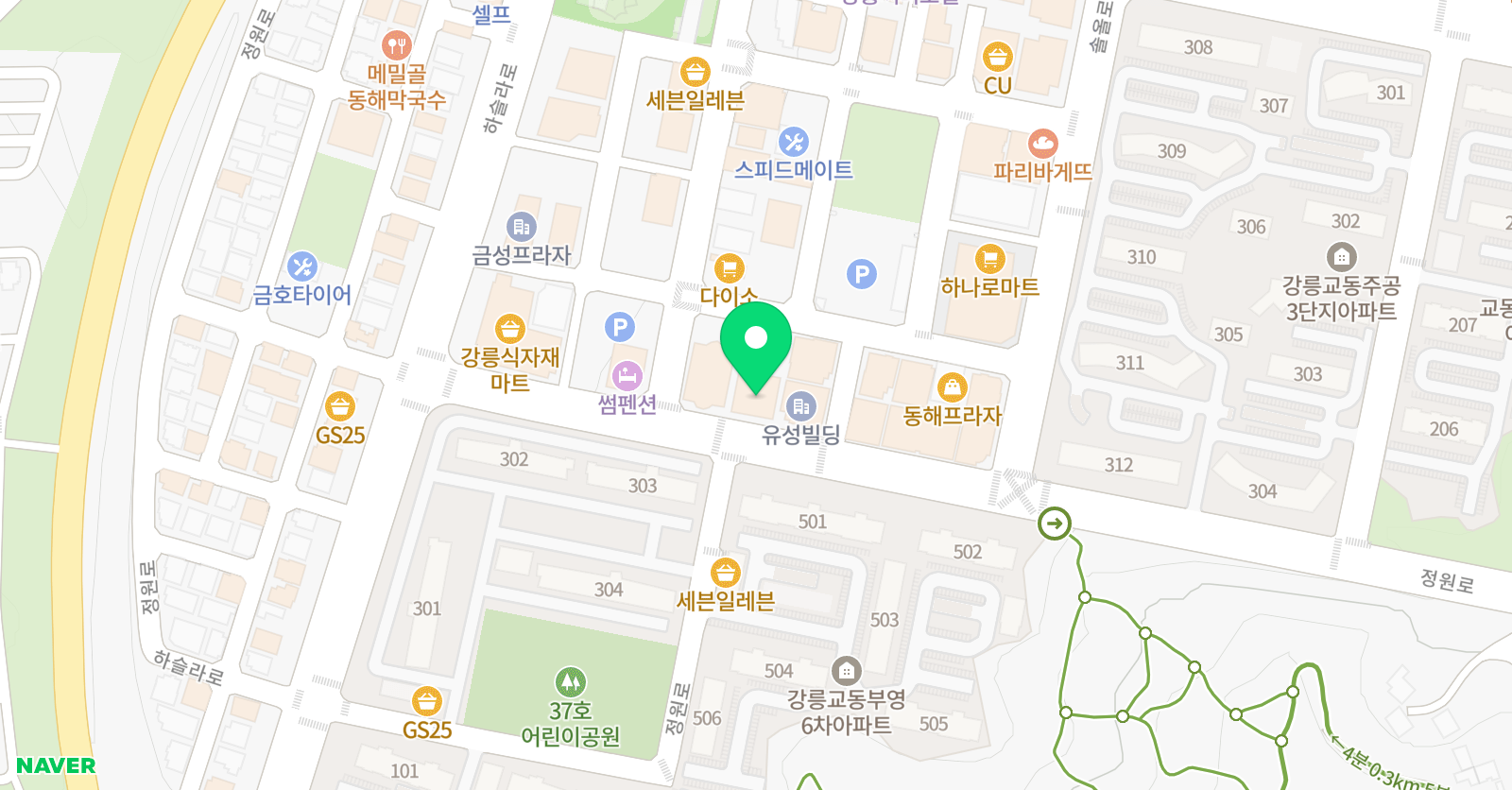 써밋전문가그룹학원 위치