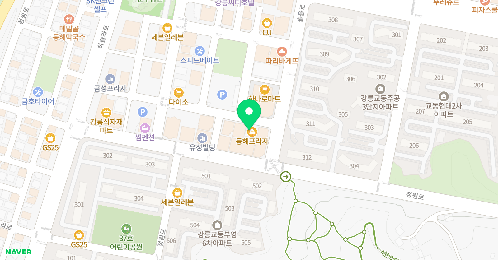 파로스 심화수학학원 위치